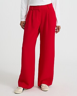 High Waisted Relaxed Trouser