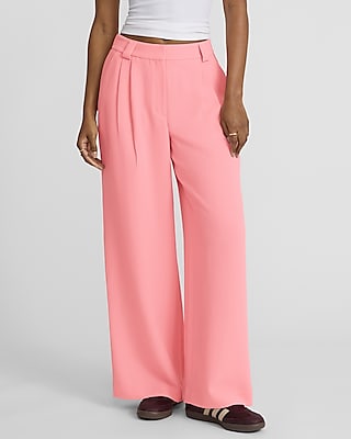 Editor Striped Mid Rise Trouser Pant