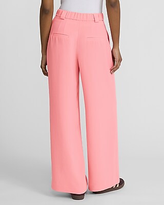 Signature Crepe High Waisted Relaxed Trouser - image 3