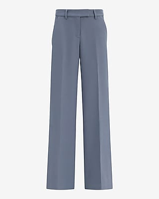 Editor Mid Rise Wide Leg Pant in Signature Stretch