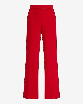Editor Signature Stretch Mid Rise Wide Leg Pant