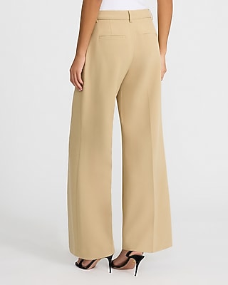 Editor Signature Stretch Mid Rise Wide Leg Pant