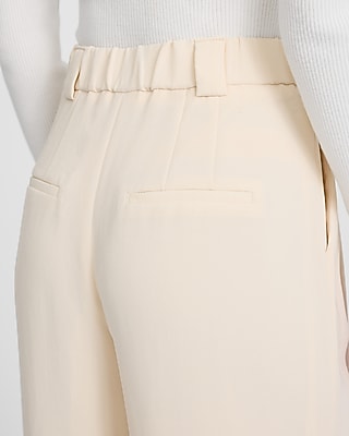 Twill High Waisted Relaxed Trouser