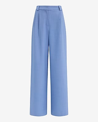 Twill High Waisted Relaxed Trouser