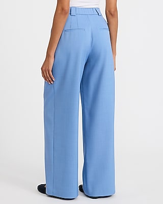 Twill High Waisted Relaxed Trouser