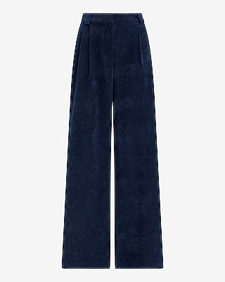 Corduroy High Waisted Relaxed Trouser