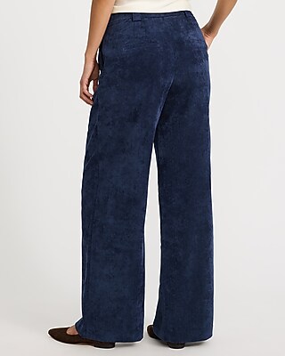Corduroy High Waisted Relaxed Trouser
