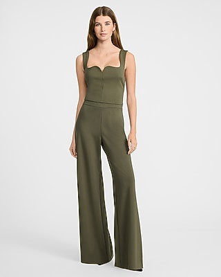 Pull-on Signature Ponte High Waisted Wide Leg Pant