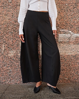 Women's Black High Waisted Pants