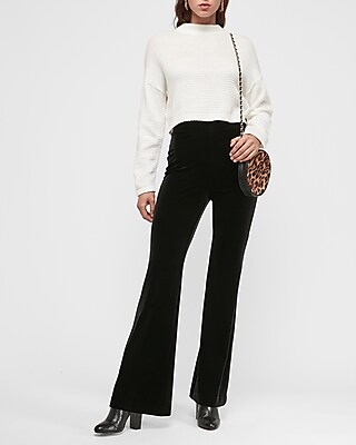 velour flare pants