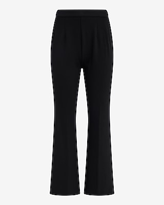 High Waisted Ankle Flare Pant Signature Ponte