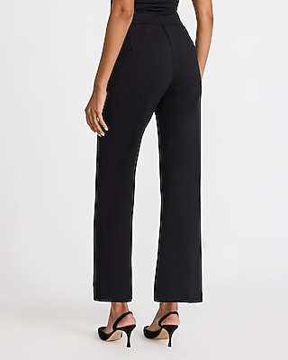 High Waisted Ankle Flare Pant Signature Ponte