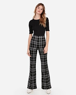 super high waisted flare pants