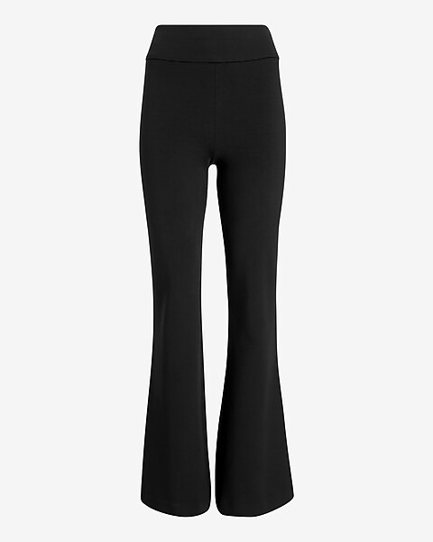 Columnist High Waisted Knit Pull-on Flare Pant