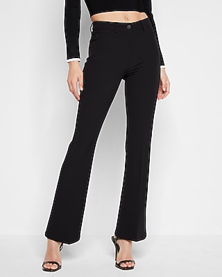 High Waisted Supersoft Twill Flare Pant