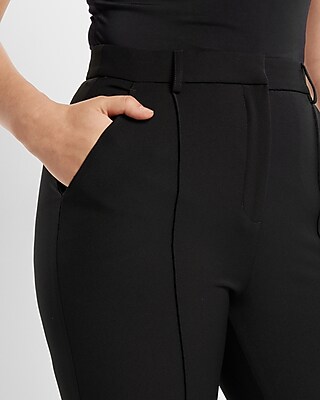 Super High Waisted Seamed Flare Pant