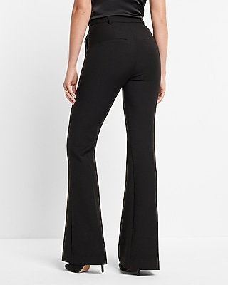 Super High Waisted Seamed Flare Pant