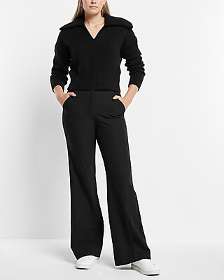 Apartment Three High-Waisted Flare スラックス Apartment