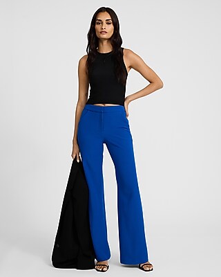 Editor High Waisted Trouser Flare Pant