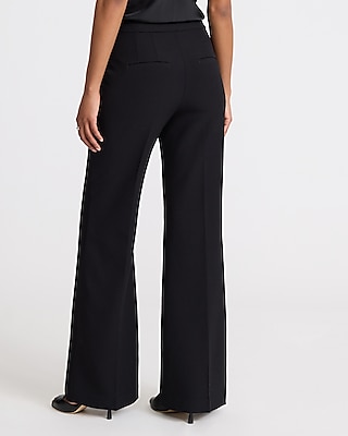 Editor Studio Stretch Twill High Waisted Flare Trouser