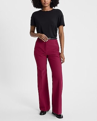 Editor High Waisted Trouser Flare Pant