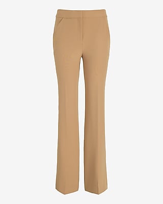 Editor Studio Stretch Twill High Waisted Flare Trouser
