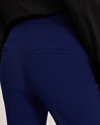 Editor Studio Stretch Twill High Waisted Flare Trouser-Soft Beige - image 3