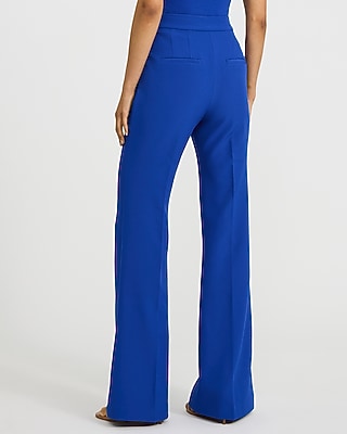 Editor Studio Stretch Twill High Waisted Flare Trouser
