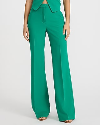 パンツ ApartmentThreeHigh-Waisted FlareTrousers Editor Studio Stretch Twill High Waisted Flare Trouser | Express
