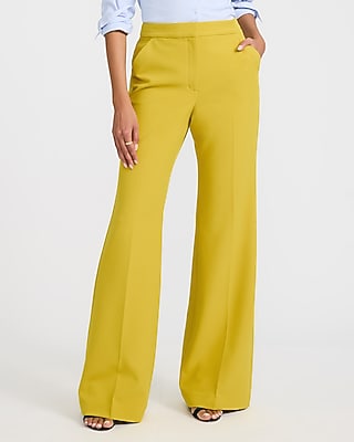 Editor Studio Stretch Twill High Waisted Flare Trouser