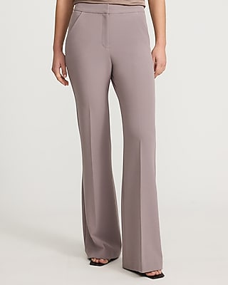 Editor Studio Stretch Twill High Waisted Flare Trouser