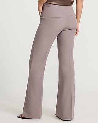 Editor Studio Stretch Twill High Waisted Flare Trouser