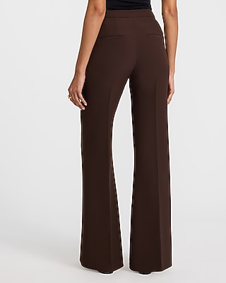 Editor Studio Stretch Twill High Waisted Flare Trouser