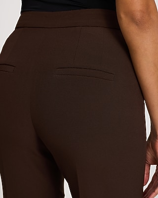 Editor Studio Stretch Twill High Waisted Flare Trouser