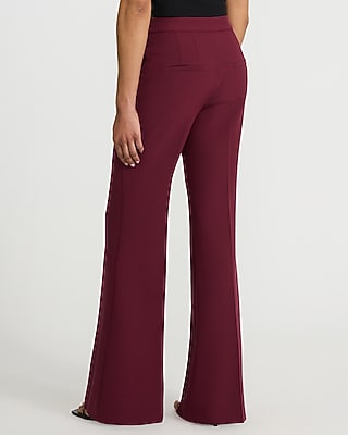 Editor Studio Stretch Twill High Waisted Flare Trouser - image 2