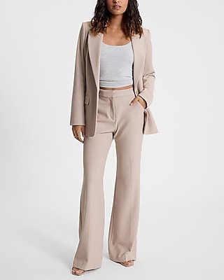 Editor High Waisted Trouser Flare Pant