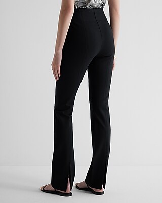 Columnist High Waisted Back Vent Skyscraper Pant | Express