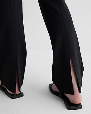 Columnist High Waisted Back Vent Skyscraper Pant | Express