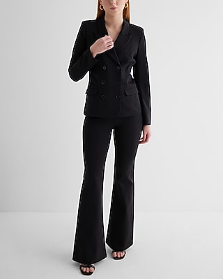 Columnist Super High Waisted Body Contour Knit Flare Pant