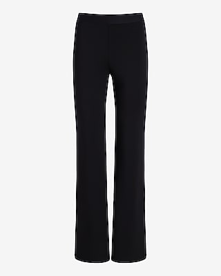 Columnist Super High Waisted Body Contour Knit Flare Pant