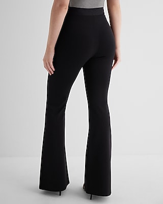 Columnist Super High Waisted Body Contour Knit Flare Pant