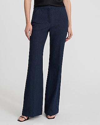 Editor High Waisted Trouser Flare Pant