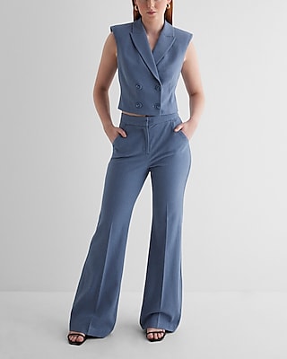 Editor High Waisted Trouser Flare Pant