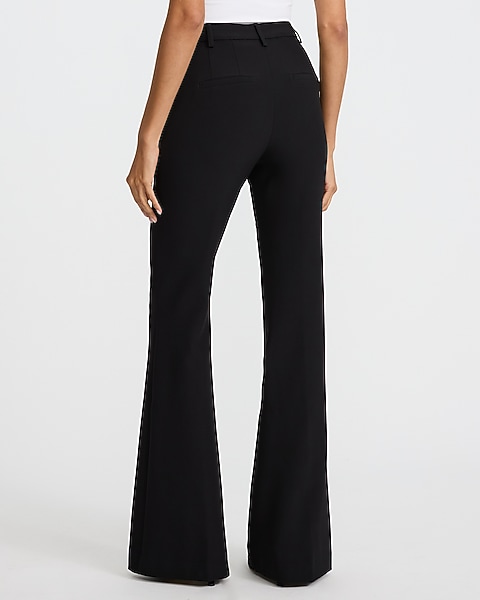 women's flare dress pants Freedom Flex for Tall Women in Black DLOODA Dress Work Pants Women