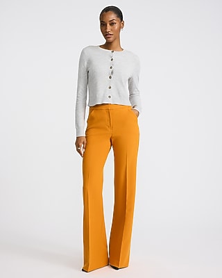 Editor Signature Stretch High Waisted Flare Trouser