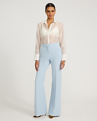 Editor Signature Stretch High Waisted Flare Trouser