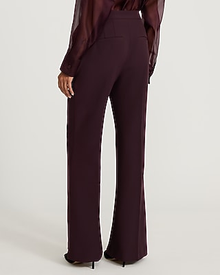 Editor Signature Stretch High Waisted Flare Trouser