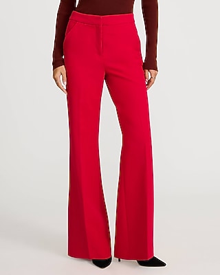 Editor Signature Stretch High Waisted Flare Trouser