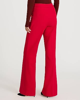 Editor Signature Stretch High Waisted Flare Trouser