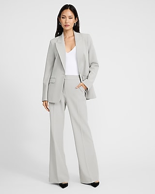 Editor Signature Stretch High Waisted Flare Trouser